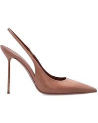 Paris Texas - Point Toe Slingback Pumps - Lyst
