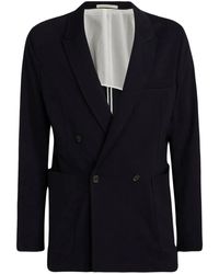 Paolo Pecora - Double-Breasted Blazer - Lyst