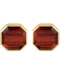 David Yurman - Streamline-Tiger's Eye Cufflinks - Lyst
