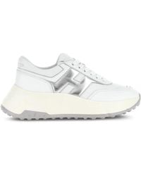 Hogan - メタリックロゴ スニーカー - Lyst