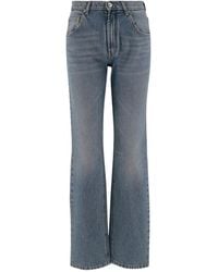 Blumarine - Jeans mit Logo-Print - Lyst