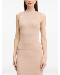 ARMANI EXCHANGE - Ribbed Tank Top - Lyst