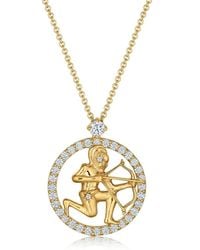 Kwiat - Collana Con Pendente Sagittarius - Lyst