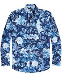 Polo Ralph Lauren - Oxford Floral-print Cotton Shirt - Lyst