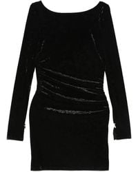 Patrizia Pepe - Mini-Jurk Met Ruches - Lyst