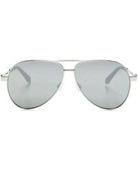 Off-White c/o Virgil Abloh - Ruston Pilot-Frame Sunglasses - Lyst