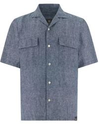 BOGGI - Camp Collar Shirt - Lyst