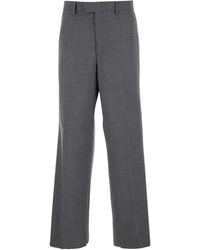 Emporio Armani - Belt-Loops Welt Pocket Trousers - Lyst