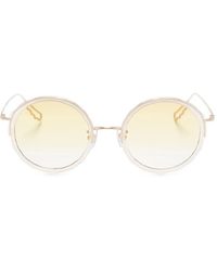 Megane and Me - Gina Round-Frame Sunglasses - Lyst