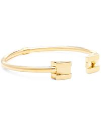 Elisabetta Franchi - Necklace With Geometric Logo - Lyst