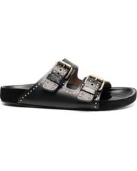 Isabel Marant - Studded Buckle-fastening Sandals - Lyst