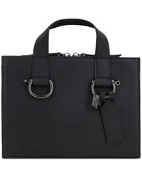 discord Yohji Yamamoto - Leather Tote Bag - Lyst