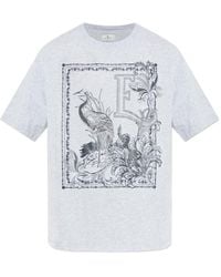 Etro - Graphic-Print T-Shirt - Lyst
