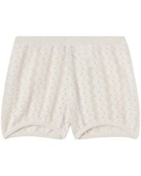Palm Angels - Chain-detail Knitted Short - Lyst