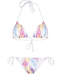 Missoni - Tie-dye Print Triangle Bikini - Lyst