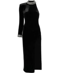 Nissa - Jurk Verfraaid Met Kristallen - Lyst