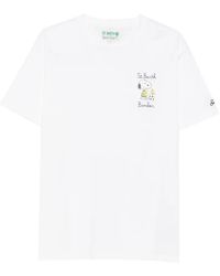MC2 Saint Barth - X Peanuts Portofino Graphic-Print T-Shirt - Lyst