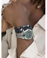 Shamballa Jewels - Diamond Lock Bracelet - Lyst