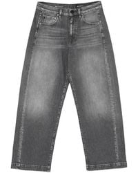 AG Jeans - Hattie Logo-Patch Jeans - Lyst