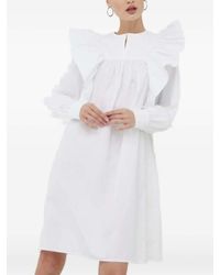 Day Birger et Mikkelsen - Ruffled-Trim Mini Dress - Lyst