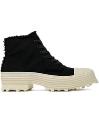 CAMPERLAB - Traktori Frayed Lace-Up Boots - Lyst