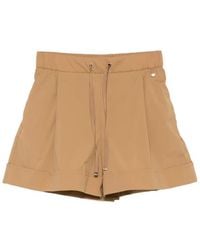 Herno - Drawstring Turn-Up Shorts - Lyst