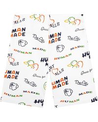 Human Made - Short À Imprimé Canard - Lyst