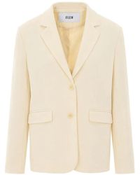 ELEH - Notched-Lapel Single-Breasted Blazer - Lyst