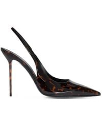 Paris Texas - Lidia Tortoiseshell-Effect Slingback Pumps - Lyst