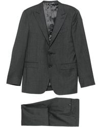 Canali - Costume En Laine À Carreaux Prince De Galles - Lyst