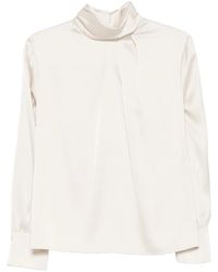 D.exterior - High-neck Long-sleeve Top - Lyst