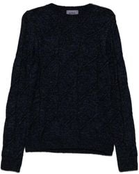 Alpha Studio - Pull En Maille Torsadée Aran - Lyst