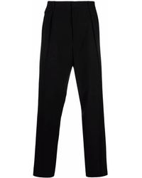 The Row - Pleated Straight-Leg Tailored Trousers - Lyst
