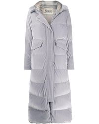 Herno Hooded Padded Coat - Gray