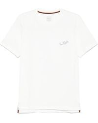 Paul Smith - T-Shirt Mit Logo-Print - Lyst