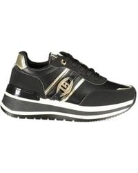 Laura Biagiotti - Logo-Plaque Platform Sneakers - Lyst