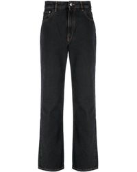 Gcds - Choker Rhinestone-embellished Straight Jeans - Lyst