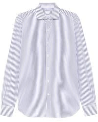 Orian - Striped-Pattern Shirt - Lyst