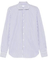 Orian - Striped-Pattern Shirt - Lyst