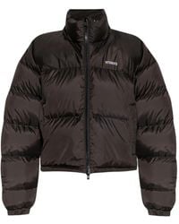 Vetements - Doudoune À Logo Brodé - Lyst