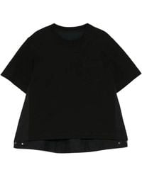 Sacai - Patch-Pocket T-Shirt - Lyst