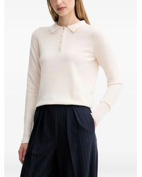 Fracomina - Button-Placket Polo Top - Lyst