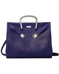 Tory Burch - Small Lee Radziwill Suede Tote Bag - Lyst