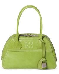 Miu Miu - Vivant Nappa Leather Bag - Lyst