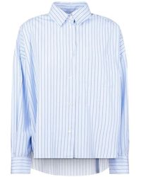 Weekend by Maxmara - Aureo Striped Shirt - Lyst