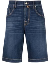 Jacob Cohen - Denim Cotton Shorts - Lyst