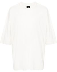 Thom Krom - Jersey-T-Shirt mit Einsätzen - Lyst