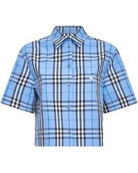 Burberry - Equestrian Knight Check-Print Shirt - Lyst