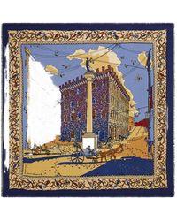Ferragamo - Palazzo Spini-Feroni Print Shawl - Lyst