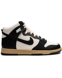 Nike - Dunk High Retro "Vintage Panda" Sneakers - Lyst